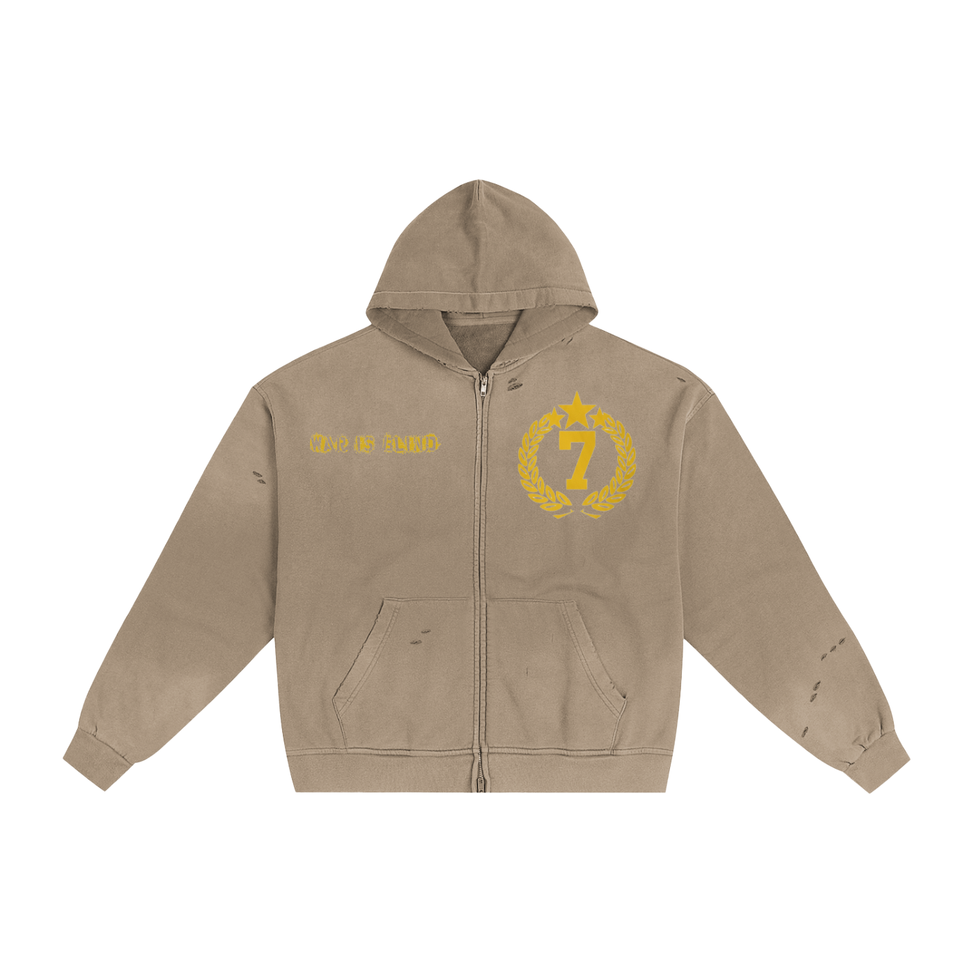 7 Sunfade Zip Hoodie