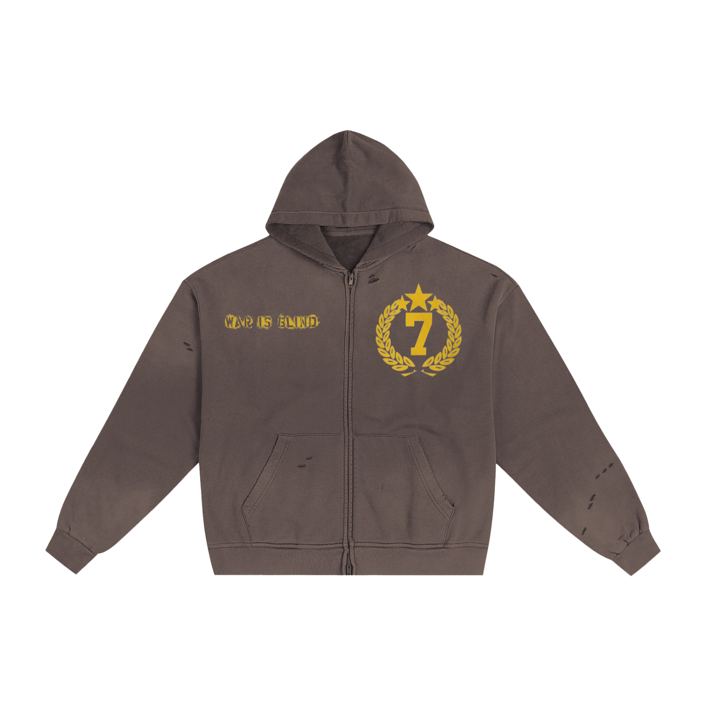 7 Sunfade Zip Hoodie