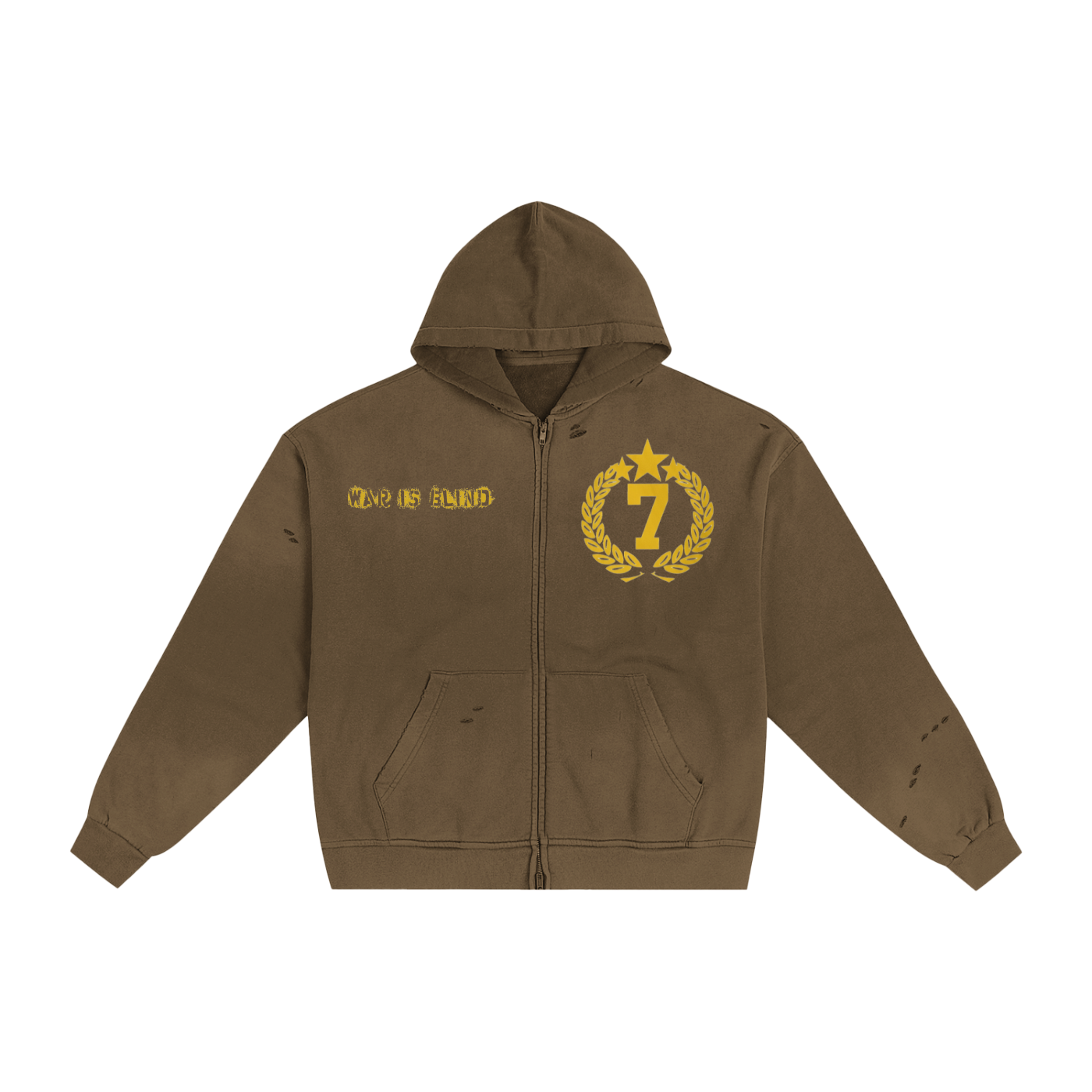 7 Sunfade Zip Hoodie