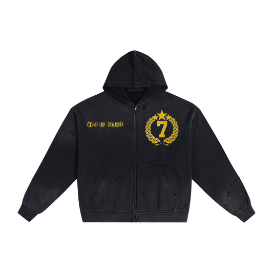 7 Sunfade Zip Hoodie