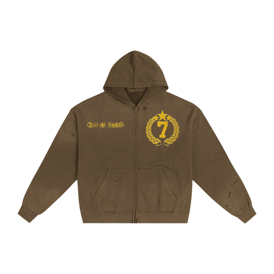 7 Sunfade Zip Hoodie